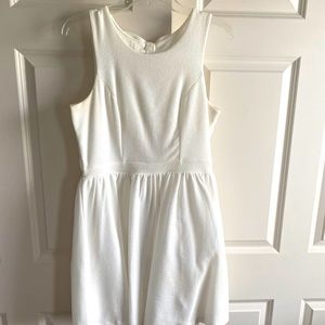 Short white dress